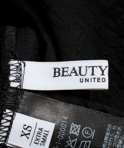 BEAUTY&YOUTH UNITED ARROWS / ビューティー&ユース ユナイテッドアローズ ロング・マキシ丈ワンピース | シアー バックリボン ワンピース ウォッシャブル | 詳細15