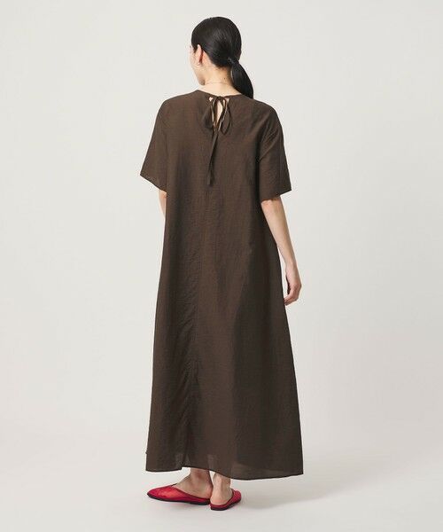 BEAUTY&YOUTH UNITED ARROWS / ビューティー&ユース ユナイテッドアローズ ロング・マキシ丈ワンピース | シアー バックリボン ワンピース ウォッシャブル | 詳細26