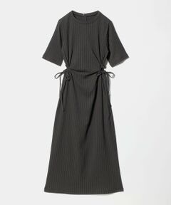 BEAUTY&YOUTH UNITED ARROWS / ビューティー&ユース ユナイテッドアローズ ロング・マキシ丈ワンピース | サイドホール ショートスリーブ ワンピース