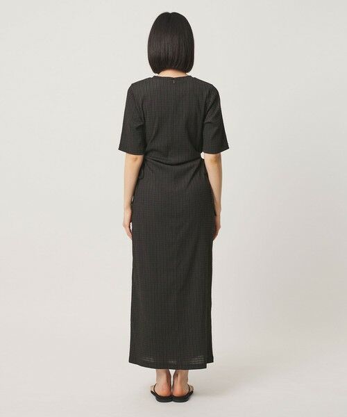 BEAUTY&YOUTH UNITED ARROWS / ビューティー&ユース ユナイテッドアローズ ロング・マキシ丈ワンピース | サイドホール ショートスリーブ ワンピース | 詳細6