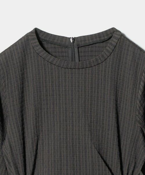 BEAUTY&YOUTH UNITED ARROWS / ビューティー&ユース ユナイテッドアローズ ロング・マキシ丈ワンピース | サイドホール ショートスリーブ ワンピース | 詳細8