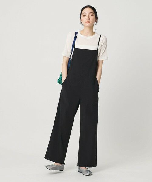 BEAUTY&YOUTH UNITED ARROWS / ビューティー&ユース ユナイテッドアローズ サロペット・オールインワン | 【別注】＜THOUSAND MILE＞キャミソール サロペット はっ水 UVカット（BLACK）