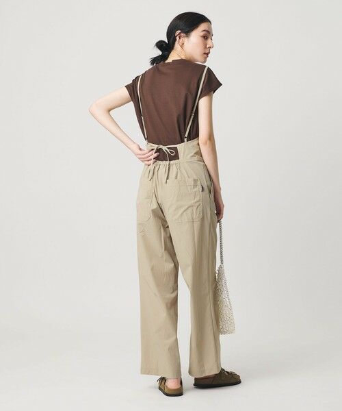 BEAUTY&YOUTH UNITED ARROWS / ビューティー&ユース ユナイテッドアローズ サロペット・オールインワン | 【別注】＜THOUSAND MILE＞キャミソール サロペット はっ水 UVカット（BEIGE）