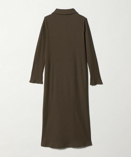 BEAUTY&YOUTH UNITED ARROWS / ビューティー&ユース ユナイテッドアローズ ロング・マキシ丈ワンピース | 【WEB限定】ポロカラー リブワンピース | 詳細13