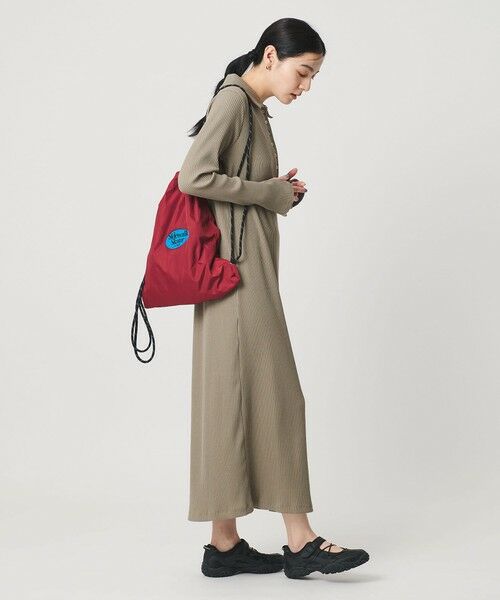 BEAUTY&YOUTH UNITED ARROWS / ビューティー&ユース ユナイテッドアローズ ロング・マキシ丈ワンピース | 【WEB限定】ポロカラー リブワンピース | 詳細24
