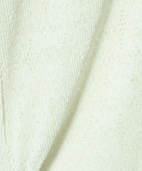 BEAUTY&YOUTH UNITED ARROWS / ビューティー&ユース ユナイテッドアローズ カーディガン・ボレロ | レースプリーツ シャツ ウォッシャブル | 詳細8