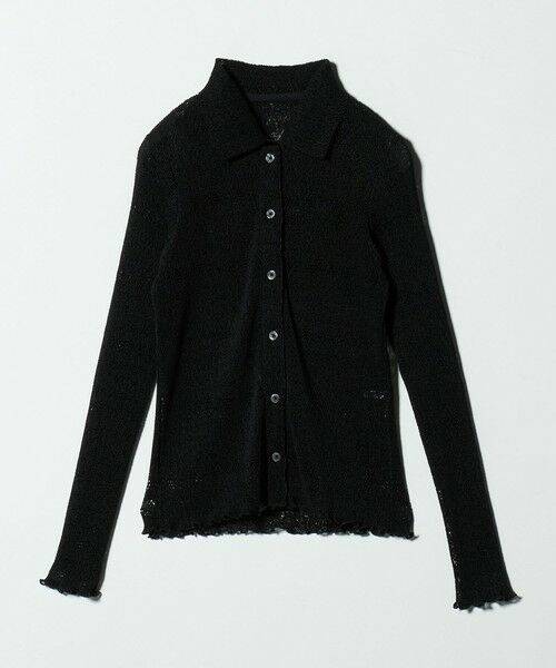 BEAUTY&YOUTH UNITED ARROWS / ビューティー&ユース ユナイテッドアローズ カーディガン・ボレロ | レースプリーツ シャツ ウォッシャブル | 詳細13