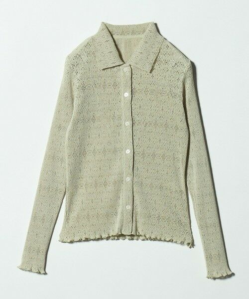 BEAUTY&YOUTH UNITED ARROWS / ビューティー&ユース ユナイテッドアローズ カーディガン・ボレロ | レースプリーツ シャツ ウォッシャブル | 詳細19
