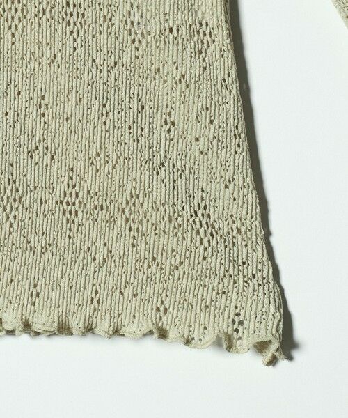 BEAUTY&YOUTH UNITED ARROWS / ビューティー&ユース ユナイテッドアローズ カーディガン・ボレロ | レースプリーツ シャツ ウォッシャブル | 詳細23