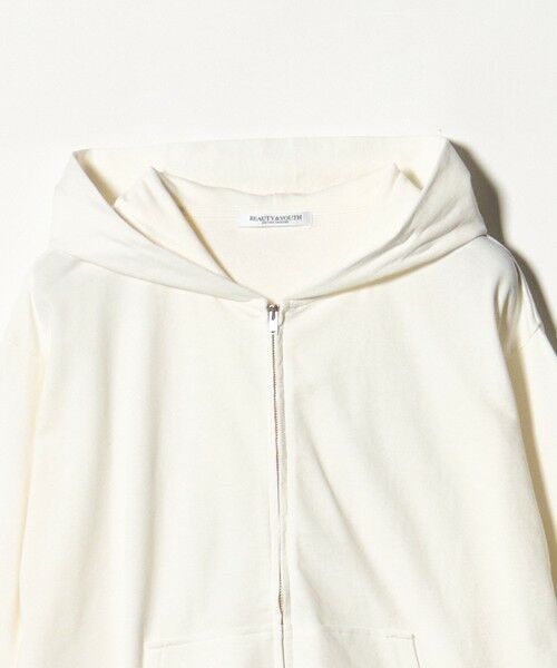 BEAUTY&YOUTH UNITED ARROWS / ビューティー&ユース ユナイテッドアローズ パーカー | コットン UVカット ジップパーカー | 詳細5