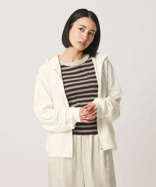 BEAUTY&YOUTH UNITED ARROWS / ビューティー&ユース ユナイテッドアローズ パーカー | コットン UVカット ジップパーカー | 詳細2