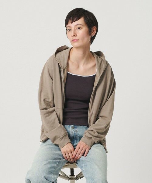 BEAUTY&YOUTH UNITED ARROWS / ビューティー&ユース ユナイテッドアローズ パーカー | コットン UVカット ジップパーカー | 詳細16