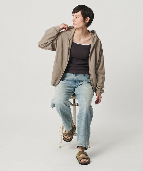BEAUTY&YOUTH UNITED ARROWS / ビューティー&ユース ユナイテッドアローズ パーカー | コットン UVカット ジップパーカー | 詳細18