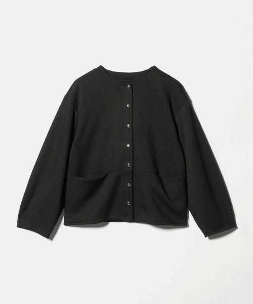 BEAUTY&YOUTH UNITED ARROWS / ビューティー&ユース ユナイテッドアローズ カーディガン・ボレロ | 【WEB限定】エアリーポンチ スナップボタンカーディガン | 詳細4