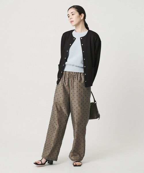 BEAUTY&YOUTH UNITED ARROWS / ビューティー&ユース ユナイテッドアローズ カーディガン・ボレロ | 【WEB限定】エアリーポンチ スナップボタンカーディガン | 詳細3