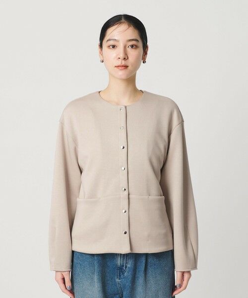 BEAUTY&YOUTH UNITED ARROWS / ビューティー&ユース ユナイテッドアローズ カーディガン・ボレロ | 【WEB限定】エアリーポンチ スナップボタンカーディガン | 詳細16