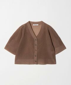 BEAUTY&YOUTH UNITED ARROWS / ビューティー&ユース ユナイテッドアローズ カーディガン・ボレロ | Vネック 畦ニット カーディガン ウォッシャブル
