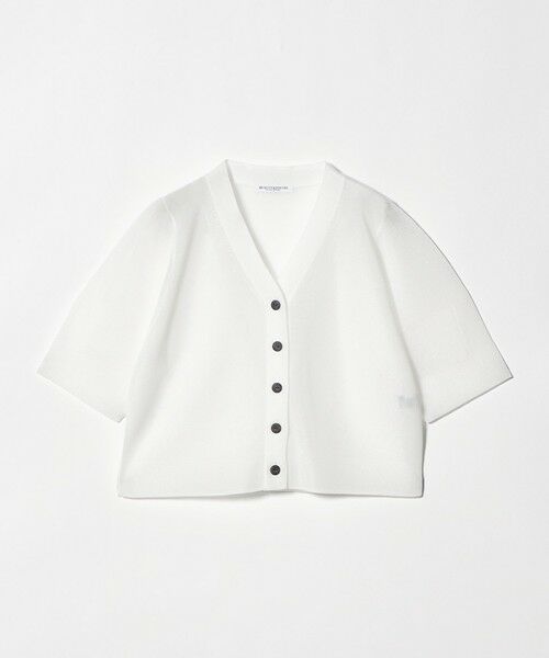 BEAUTY&YOUTH UNITED ARROWS / ビューティー&ユース ユナイテッドアローズ カーディガン・ボレロ | Vネック 畦ニット カーディガン ウォッシャブル | 詳細4