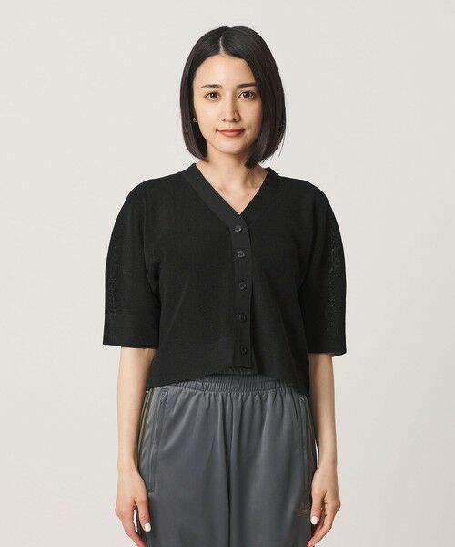 BEAUTY&YOUTH UNITED ARROWS / ビューティー&ユース ユナイテッドアローズ カーディガン・ボレロ | Vネック 畦ニット カーディガン ウォッシャブル | 詳細10
