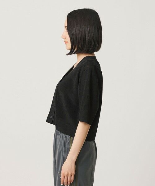 BEAUTY&YOUTH UNITED ARROWS / ビューティー&ユース ユナイテッドアローズ カーディガン・ボレロ | Vネック 畦ニット カーディガン ウォッシャブル | 詳細11