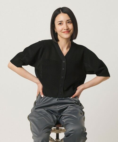 BEAUTY&YOUTH UNITED ARROWS / ビューティー&ユース ユナイテッドアローズ カーディガン・ボレロ | Vネック 畦ニット カーディガン ウォッシャブル | 詳細8