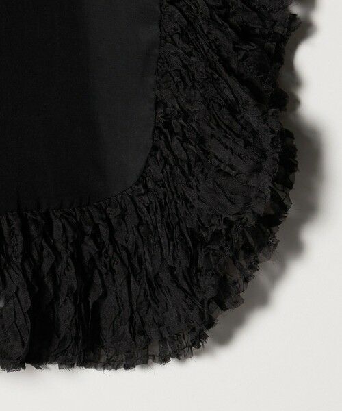 BEAUTY&YOUTH UNITED ARROWS / ビューティー&ユース ユナイテッドアローズ カットソー | ＜muller of yoshiokubo＞ラッフル シフォン ノースリーブ プルオーバー | 詳細4