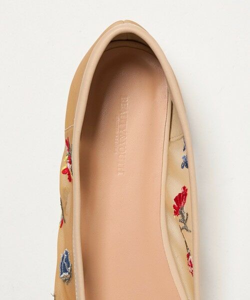 BEAUTY&YOUTH UNITED ARROWS / ビューティー&ユース ユナイテッドアローズ フラットシューズ | チュール フラワー エンブロイダリー バレエシューズ | 詳細22