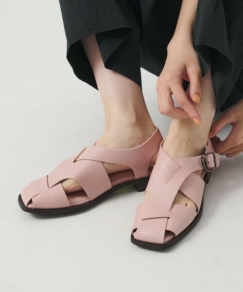 BEAUTY&YOUTH UNITED ARROWS / ビューティー&ユース ユナイテッドアローズ サンダル | ヘンケイライン グルカサンダル（LT.PINK）