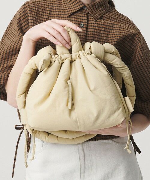 BEAUTY&YOUTH UNITED ARROWS / ビューティー&ユース ユナイテッドアローズ ショルダーバッグ | ＜OLEND＞ONA コンパクト ソフト 3WAY ショルダーバッグ（CREAM）