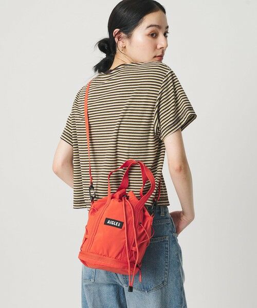 BEAUTY&YOUTH UNITED ARROWS / ビューティー&ユース ユナイテッドアローズ ショルダーバッグ | ＜AIGLE＞コンパクト 2WAY ドロストバッグ | 詳細7