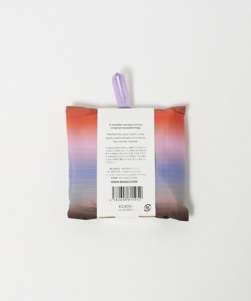 BEAUTY&YOUTH UNITED ARROWS / ビューティー&ユース ユナイテッドアローズ エコバッグ | ＜BAGGU＞グラデーションストライプ ポケッタブルバッグ BABY | 詳細13