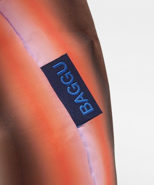 BEAUTY&YOUTH UNITED ARROWS / ビューティー&ユース ユナイテッドアローズ エコバッグ | ＜BAGGU＞グラデーションストライプ ポケッタブルバッグ BABY | 詳細8