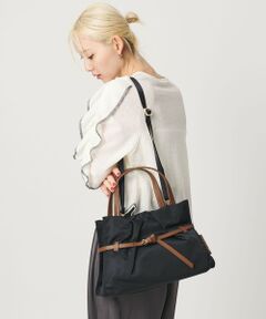 BEAUTY&YOUTH UNITED ARROWS / ビューティー&ユース ユナイテッドアローズ トートバッグ | ＜VIOLAd’ORO＞BIANCA ナイロン ベルト トートバッグ