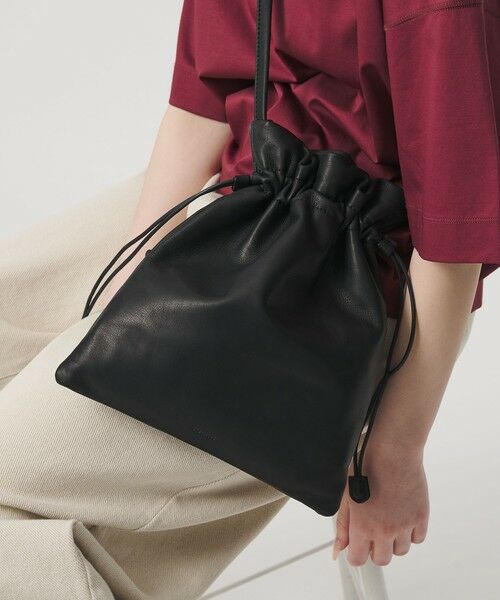 BEAUTY&YOUTH UNITED ARROWS / ビューティー&ユース ユナイテッドアローズ ショルダーバッグ | 【別注】＜Folna＞レザー ドロスト ショルダーバッグ 2WAY | 詳細1