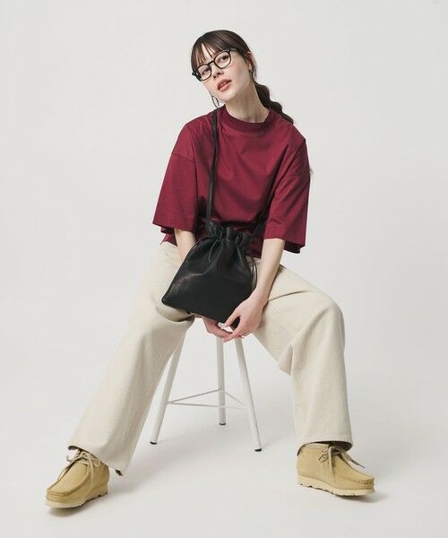 BEAUTY&YOUTH UNITED ARROWS / ビューティー&ユース ユナイテッドアローズ ショルダーバッグ | 【別注】＜Folna＞レザー ドロスト ショルダーバッグ 2WAY | 詳細2