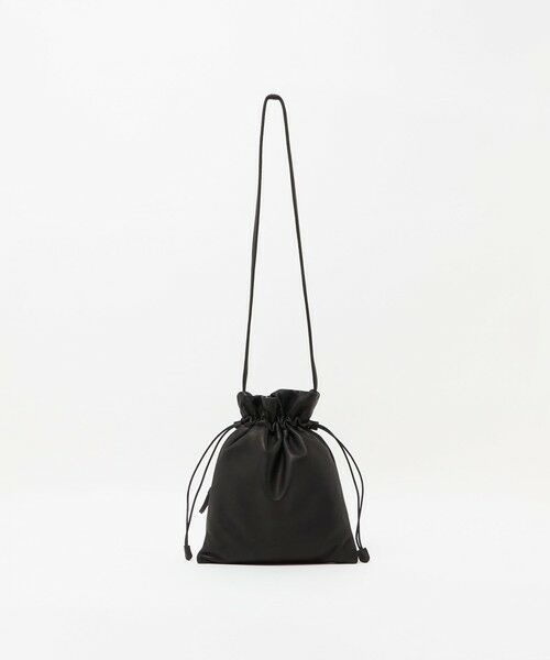 BEAUTY&YOUTH UNITED ARROWS / ビューティー&ユース ユナイテッドアローズ ショルダーバッグ | 【別注】＜Folna＞レザー ドロスト ショルダーバッグ 2WAY（BLACK）