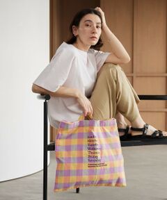 BEAUTY&YOUTH UNITED ARROWS / ビューティー&ユース ユナイテッドアローズ トートバッグ | 【別注】＜beej＞チェック 2WAY ワンショルダーバッグ