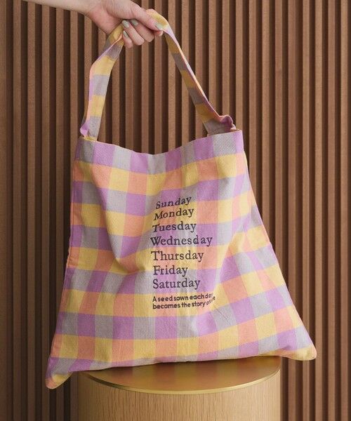 BEAUTY&YOUTH UNITED ARROWS / ビューティー&ユース ユナイテッドアローズ トートバッグ | 【別注】＜beej＞チェック 2WAY ワンショルダーバッグ | 詳細4