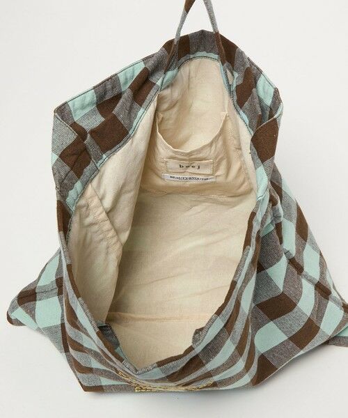 BEAUTY&YOUTH UNITED ARROWS / ビューティー&ユース ユナイテッドアローズ トートバッグ | 【別注】＜beej＞チェック 2WAY ワンショルダーバッグ | 詳細22