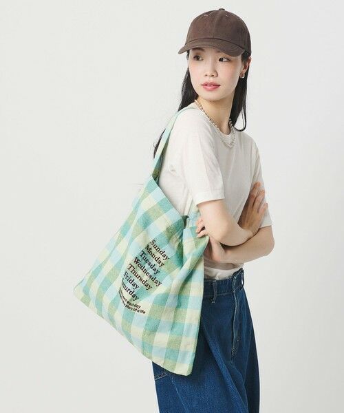 BEAUTY&YOUTH UNITED ARROWS / ビューティー&ユース ユナイテッドアローズ トートバッグ | 【別注】＜beej＞チェック 2WAY ワンショルダーバッグ | 詳細28