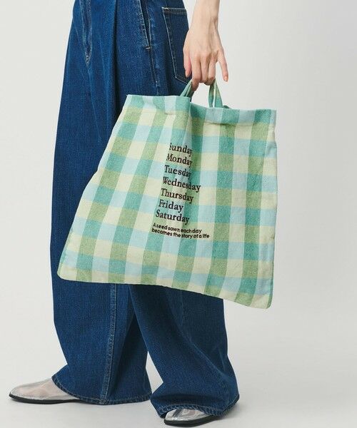 BEAUTY&YOUTH UNITED ARROWS / ビューティー&ユース ユナイテッドアローズ トートバッグ | 【別注】＜beej＞チェック 2WAY ワンショルダーバッグ | 詳細27