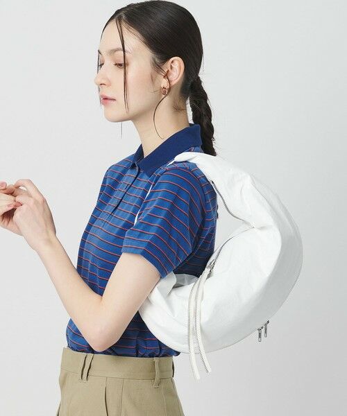 BEAUTY&YOUTH UNITED ARROWS / ビューティー&ユース ユナイテッドアローズ ショルダーバッグ | ＜ARC Y HAUS＞ラウンド ショルダーバッグ（OFF WHITE）