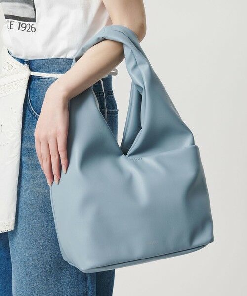 BEAUTY&YOUTH UNITED ARROWS / ビューティー&ユース ユナイテッドアローズ ショルダーバッグ | ＜YAHKI＞レザーライク ソフト クロス ビッグ ショルダーバッグ | 詳細12