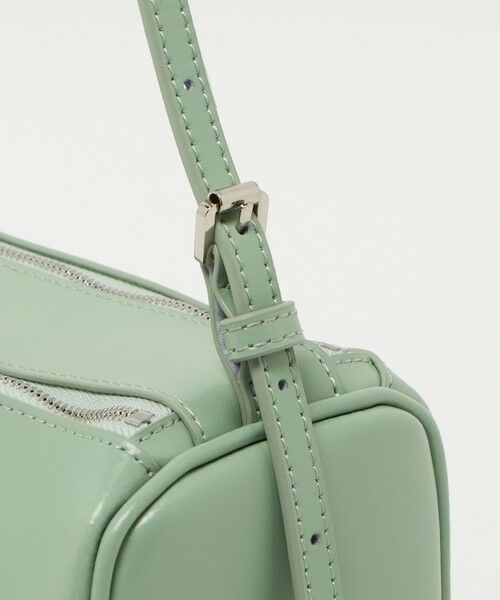 BEAUTY&YOUTH UNITED ARROWS / ビューティー&ユース ユナイテッドアローズ ショルダーバッグ | ＜YAHKI＞レザー スクエア ダブルジップ ショルダーバッグ | 詳細17