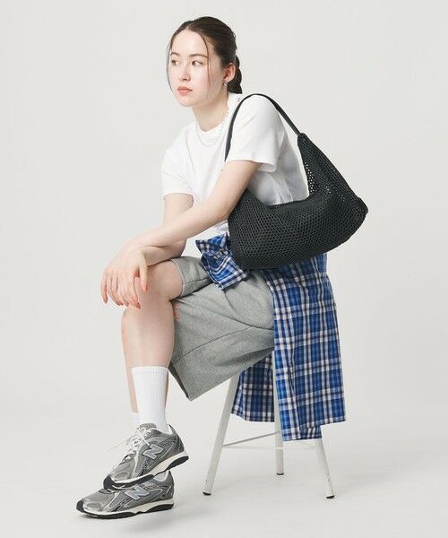 BEAUTY&YOUTH UNITED ARROWS / ビューティー&ユース ユナイテッドアローズ ショルダーバッグ | コンビ ネット ショルダーバッグ | 詳細4