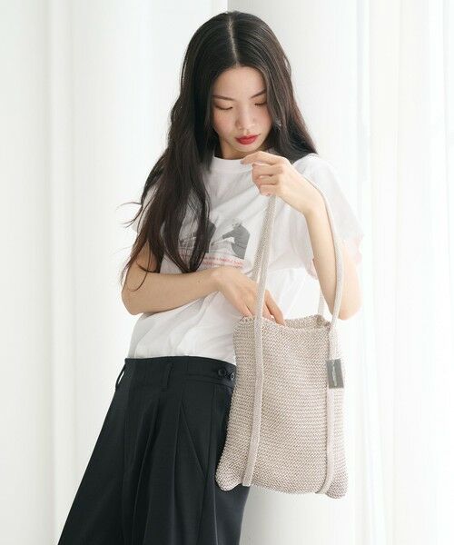 BEAUTY&YOUTH UNITED ARROWS / ビューティー&ユース ユナイテッドアローズ トートバッグ | メタルコード ミニ トートバッグ | 詳細9