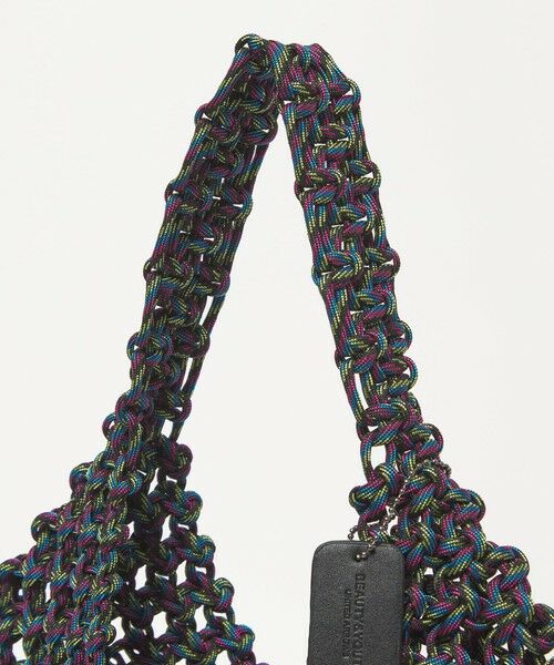 BEAUTY&YOUTH UNITED ARROWS / ビューティー&ユース ユナイテッドアローズ ショルダーバッグ | パラコード マクラメ ワンショルダーバッグ | 詳細7