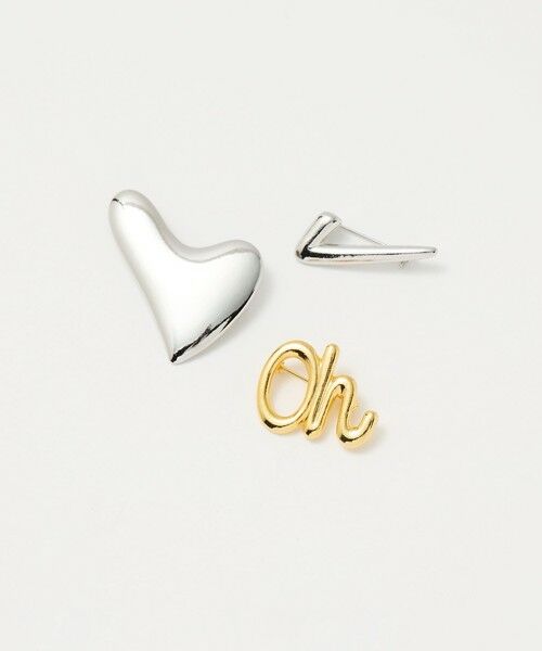 BEAUTY&YOUTH UNITED ARROWS / ビューティー&ユース ユナイテッドアローズ ブローチ・コサージュ | ＜LAPUIS＞3セット ピン/3P | 詳細3