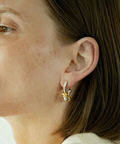 BEAUTY&YOUTH UNITED ARROWS / ビューティー&ユース ユナイテッドアローズ ピアス・イヤリング | ＜LAPUIS＞Flow coil ピアス