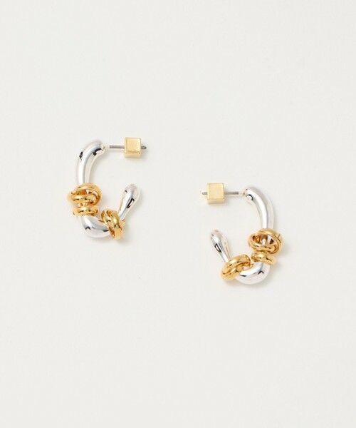 BEAUTY&YOUTH UNITED ARROWS / ビューティー&ユース ユナイテッドアローズ ピアス・イヤリング | ＜LAPUIS＞Flow coil ピアス | 詳細3